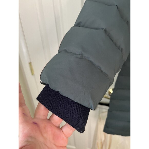 Boden Down Puffer Jacket In Green Women Size 18 - Picture 9 of 11